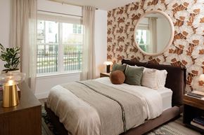 Sandy Springs apartment for rent - Bedroom in brass marble design at Wayfern Apartments in Sandy Springs GA