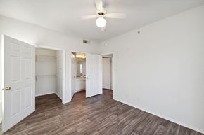 Dallas apartment for rent - Bedroom and closet at Tivoli Apartments in Dallas Texas