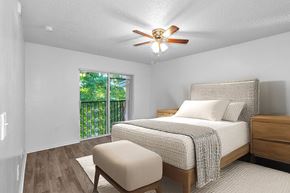 Miami Gardens apartment for rent - Bedroom with furniture at Cedar Grove Apartments in Miami FL