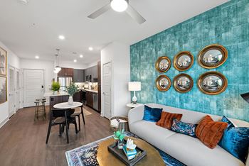 Wood-style vinyl plank flooring