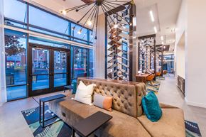 South San Francisco apartment for rent - Co working lounge seating at Altitude Apartments in South San Francisco CA