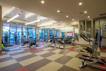 State-of-the-art fitness center