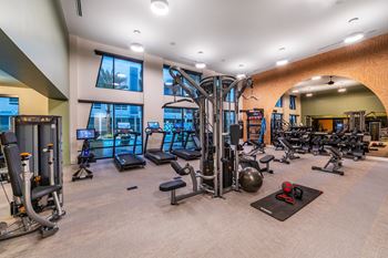State-of-the-art fitness center