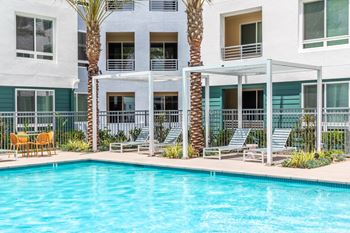 Resort-style pool and spa