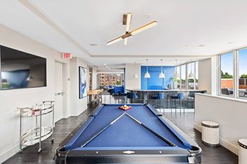 Resident social lounge