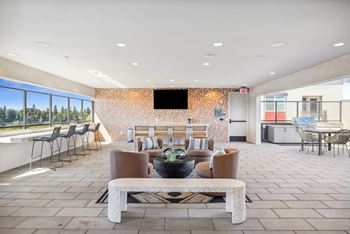 Rooftop lounge