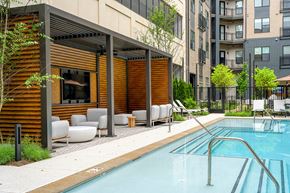 Gaithersburg apartment for rent - Pool cabanas at 333 Ellington Apartments in Gaithersburg MD