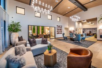 Coworking lounge