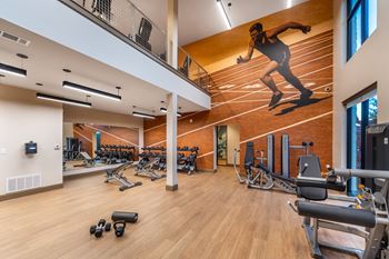 State-of-the-art fitness center