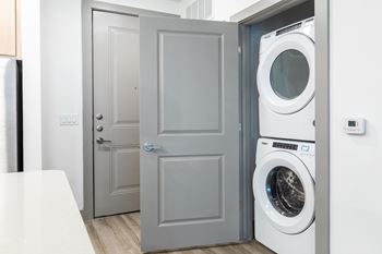 Full-sized washer and dryer