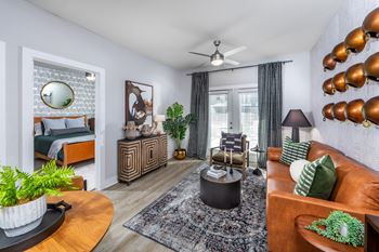 Wood-style plank flooring