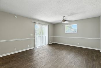 Ceiling fan in living area*