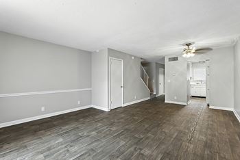 Wood-style plank flooring