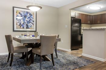 Separate dining area*