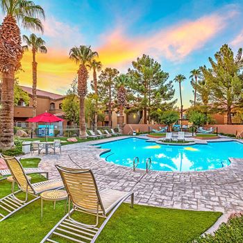 Resort-style pool