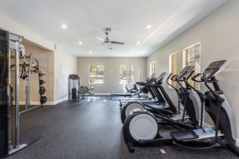 Modern fitness center