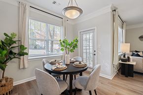 Lawrence apartment for rent - Dining Room table at River Pointe at Den Rock Park in Lawrence MA