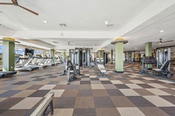 5,000 Square-foot fitness center