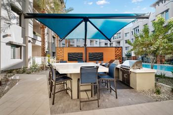 Outdoor culinary center