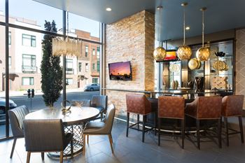 Spacious clubroom