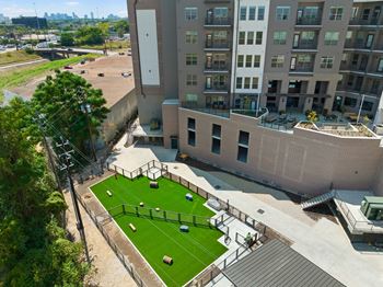 Large and small breed dog parks