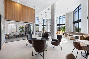 Coworking lounge