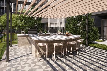 Outdoor kitchen
