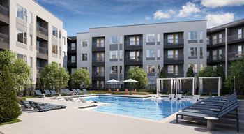 Resort-style pool