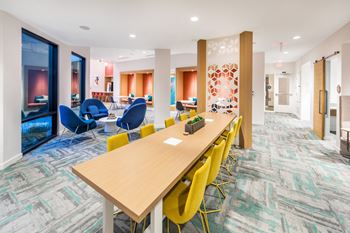 Coworking lounge