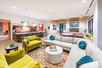 Resident social lounge
