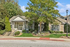Atlanta apartment for rent - Exterior leasing center at Longwood Vista Apartment Homes in Atlanta GA