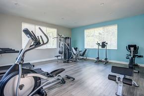 Miami Gardens apartment for rent - Fitness center treadmill at Cedar Grove Apartments in Miami FL