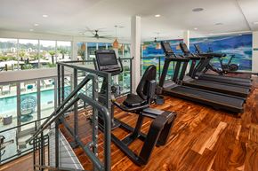 San Diego apartment for rent - Fitness center cardio at Rivair Apartment Homes in San Diego CA
