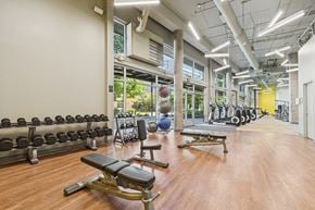 Redmond apartment for rent - Fitness center at Riverpark Apartments in Redmond WA
