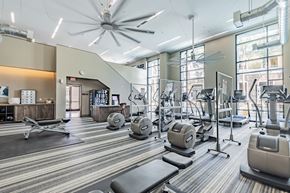 San Jose apartment for rent - Fitness center at The Verdant Apartments in San Jose CA