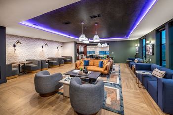 Coworking lounge