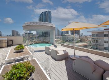 Rooftop spa