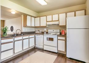 Austin apartment for rent - Kitchen at Paradise Oaks apartments in Austin TX