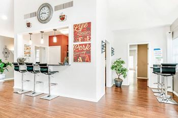 Social lounge with entertaining kitchen