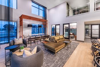 2-Story coworking lounge