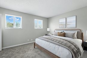 Nashville apartment for rent - Model bedroom at City Side Flats Apartments in Nashville TN
