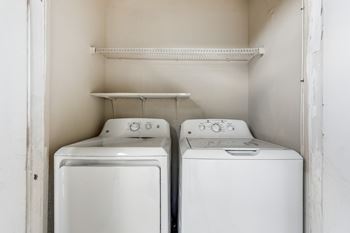 Washer and dryer