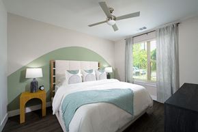 Atlanta apartment for rent - Model bedroom at Verge Apartments in Atlanta GA