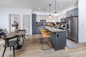 Austin apartment for rent - Model caviar package kitchen at Luca Apartments in Austin TX