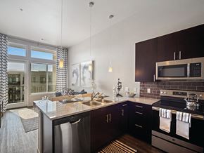 Denver apartment for rent - Kitchen at the Douglas Apartments in Denver
