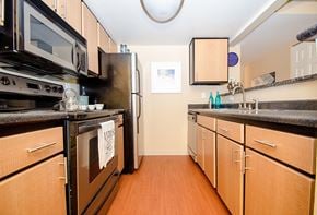 Longmont apartment for rent - Loft kitchen at Sky Rock Apartments in Longmont CO