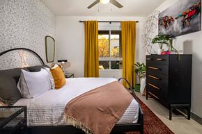 Canoga Park apartment for rent - Model Pewter Bedroom at Chroma Apartment Homes in Canoga Park CA