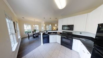 Ceramic tile flooring
