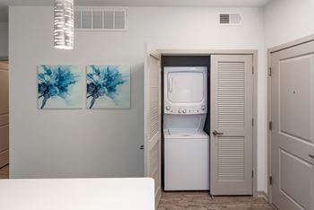 In-home full-sized washer and dryer