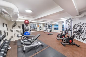 State-of-the-art fitness center